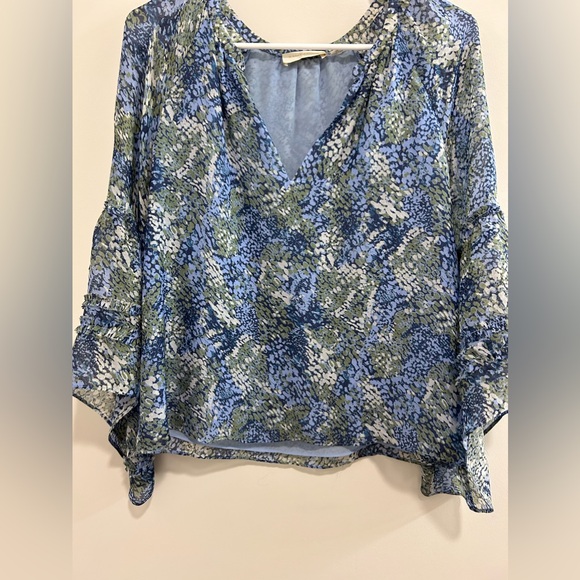 Ramy Brook 100% Silk Pennie Floral Blouse - Picture 4 of 11